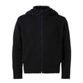Black Knitted Kids Hoodie with Orangutan
