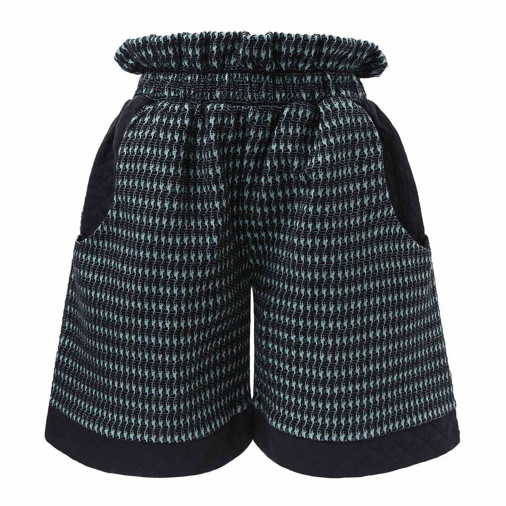 Black and Blue Culottes