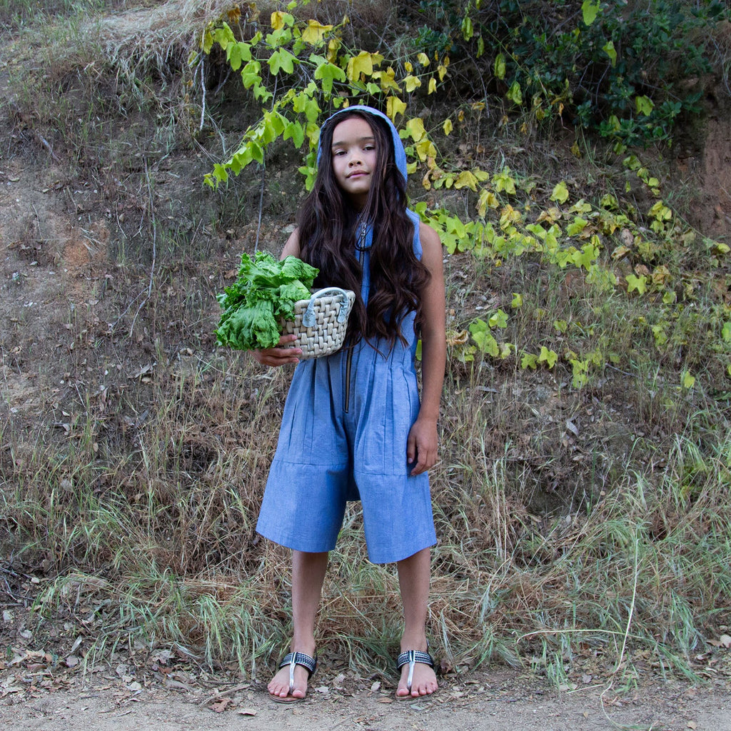 Boys and Girls Jumpsuit with Hood