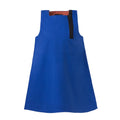 Blue Trapeze Dress
