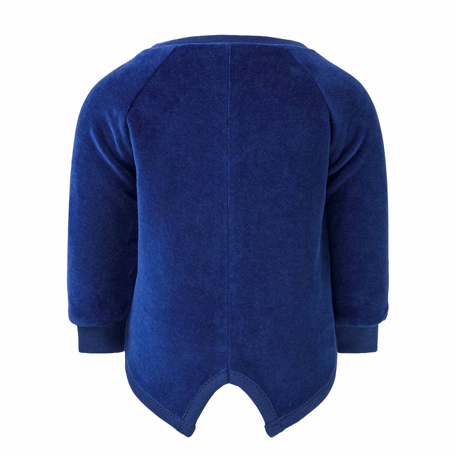 Blue Velvet Baby Jacket