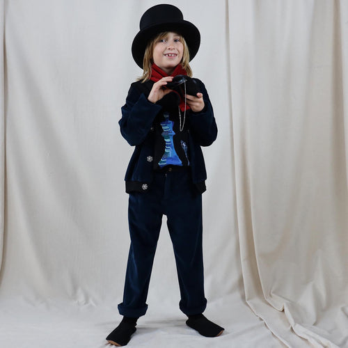 Blue Velvet Weekend Pants