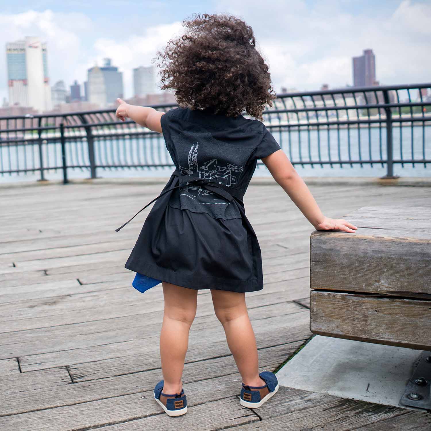 Black Wrap Dress