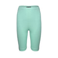 Kids' Green Shorts in Rib Jersey