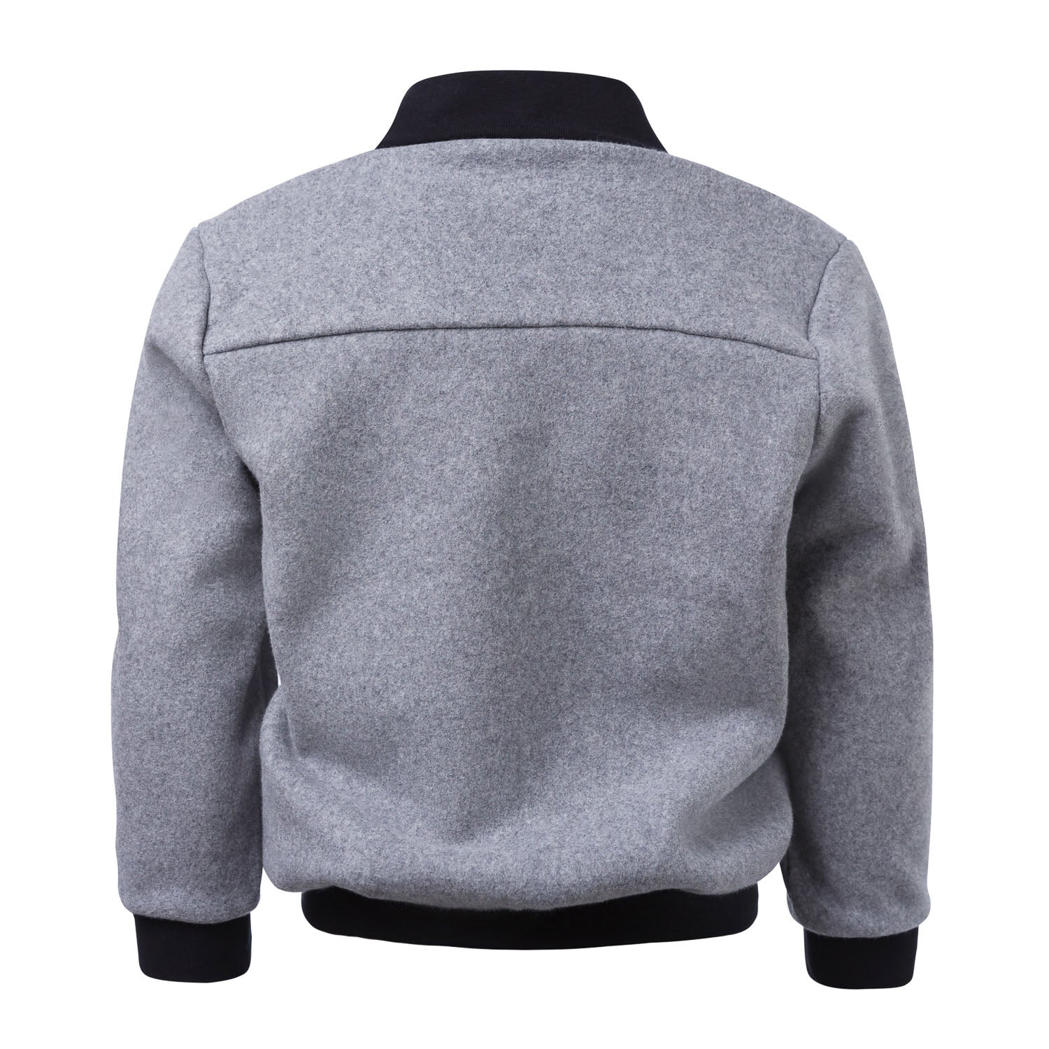 Grey Fleece Blazer