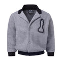 Grey Fleece Blazer