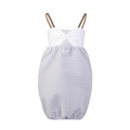 Girls Striped Strap Dress