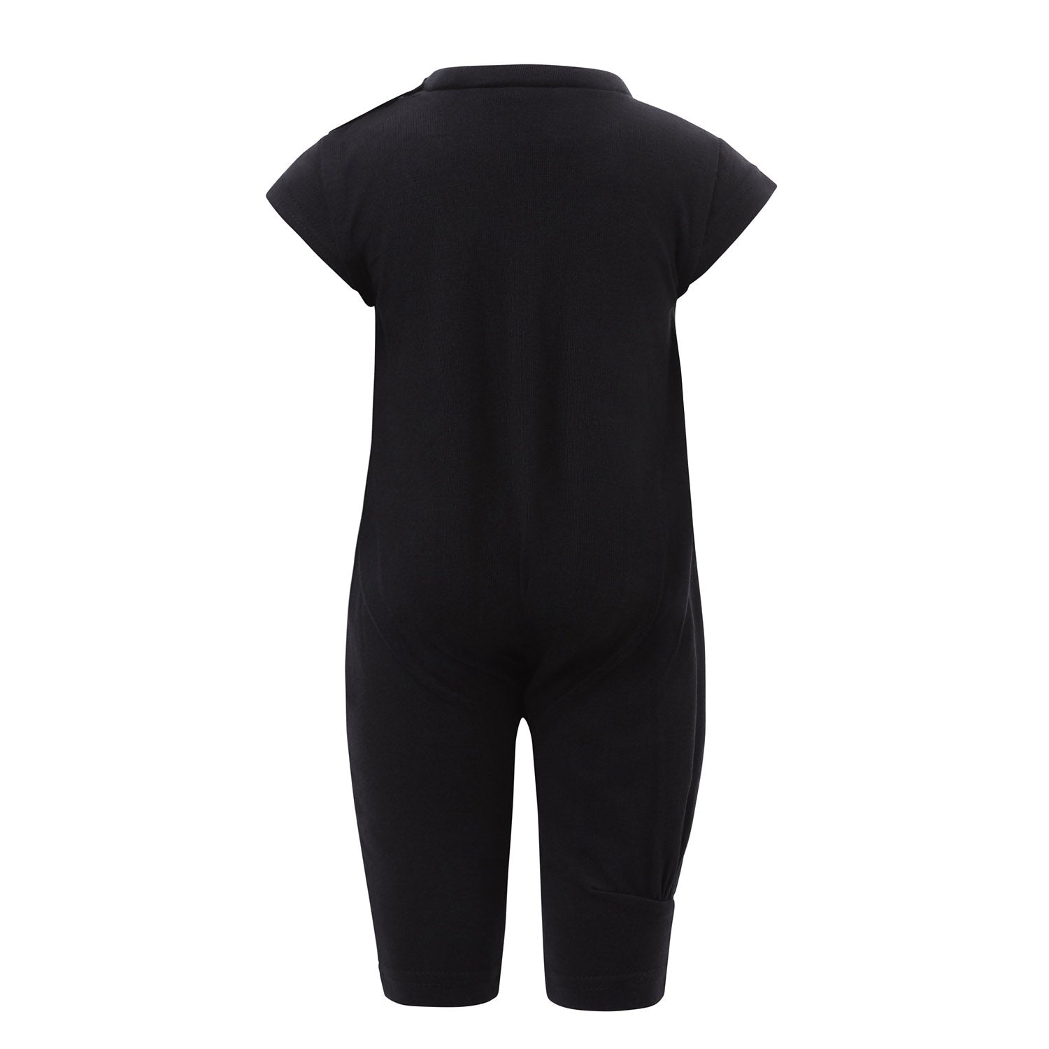Baby Playsuit with Roll Collar