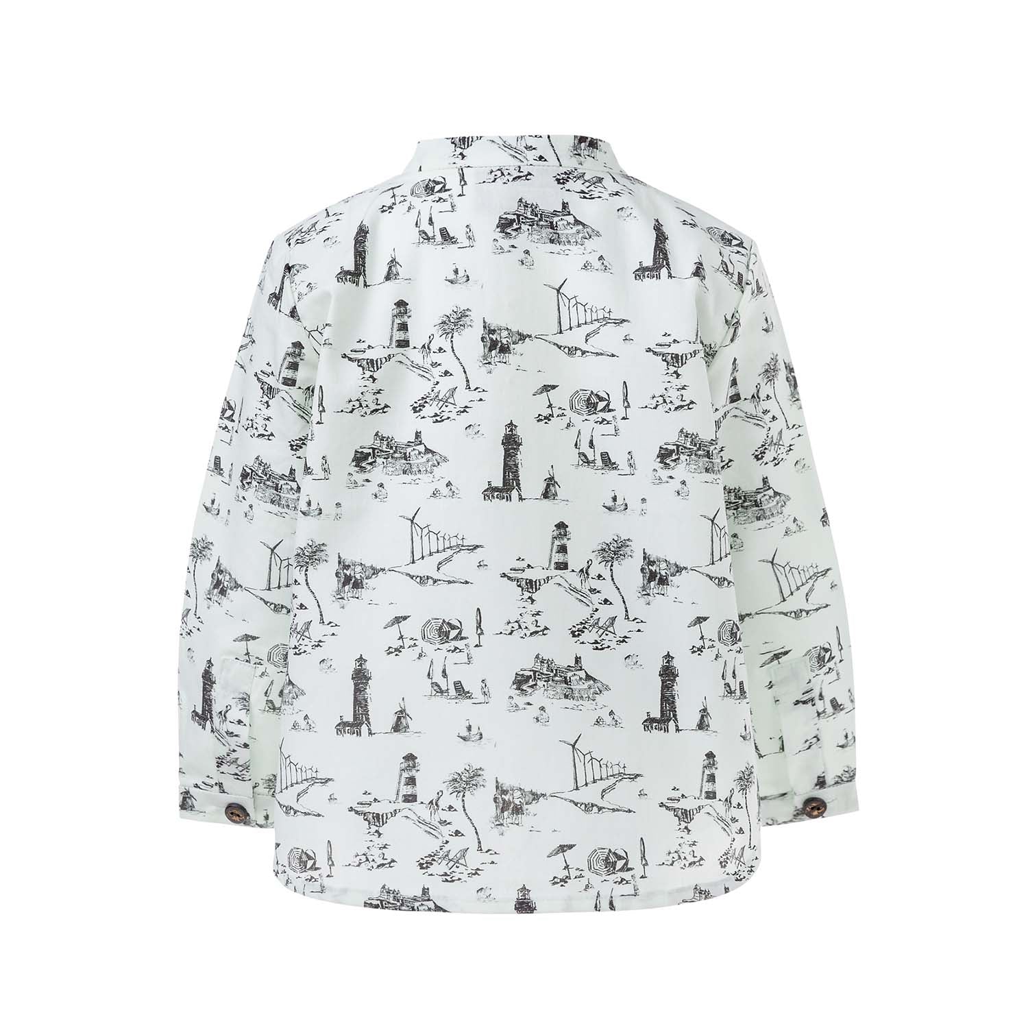 Baby Shirt with Vintage Print
