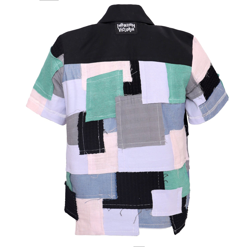 Zero Waste Patchwork Shirt for Kids