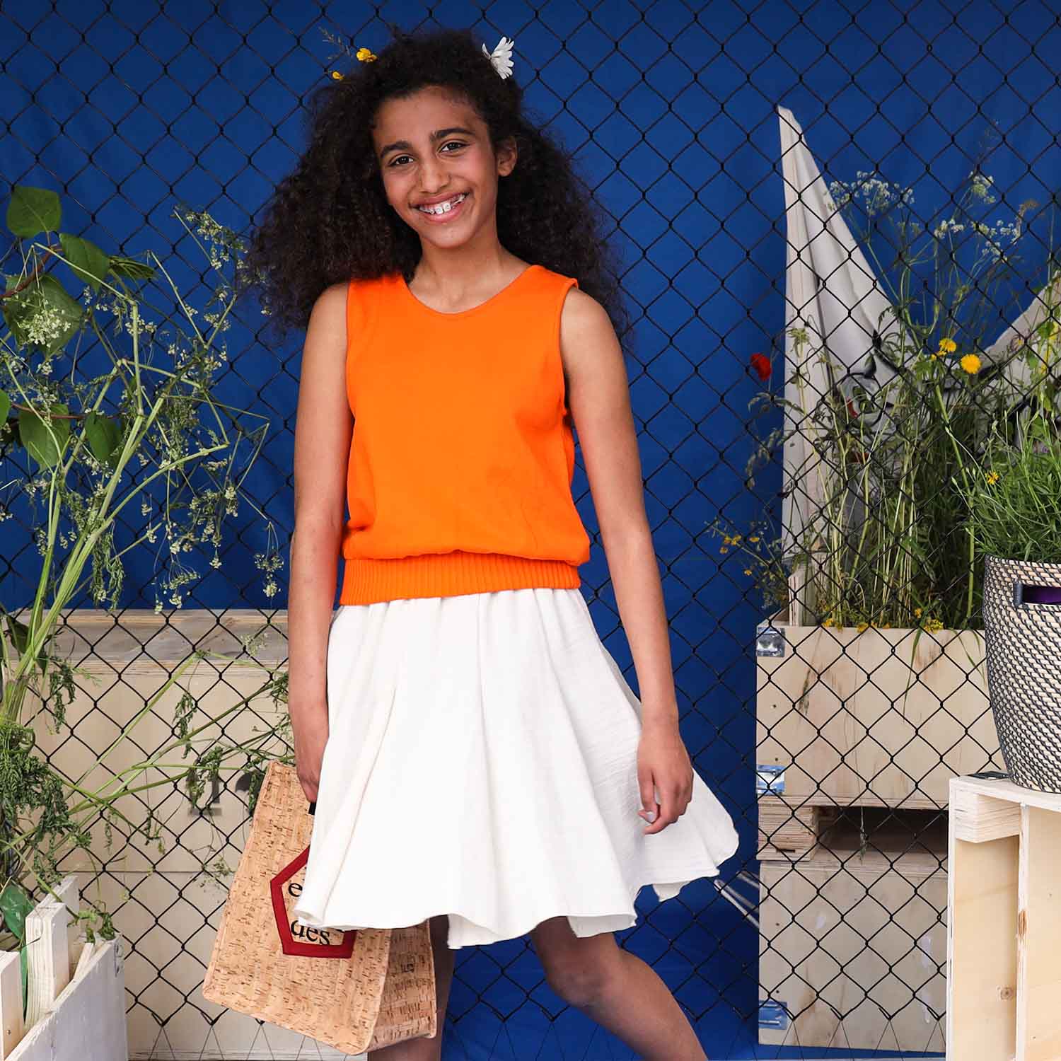 Orange Tank Top