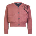 Pink Cardigan for Boys and Girls With Kite