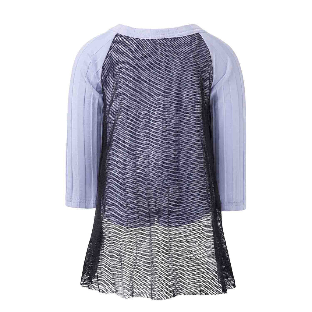 Lilac Baby Onesie with Mesh