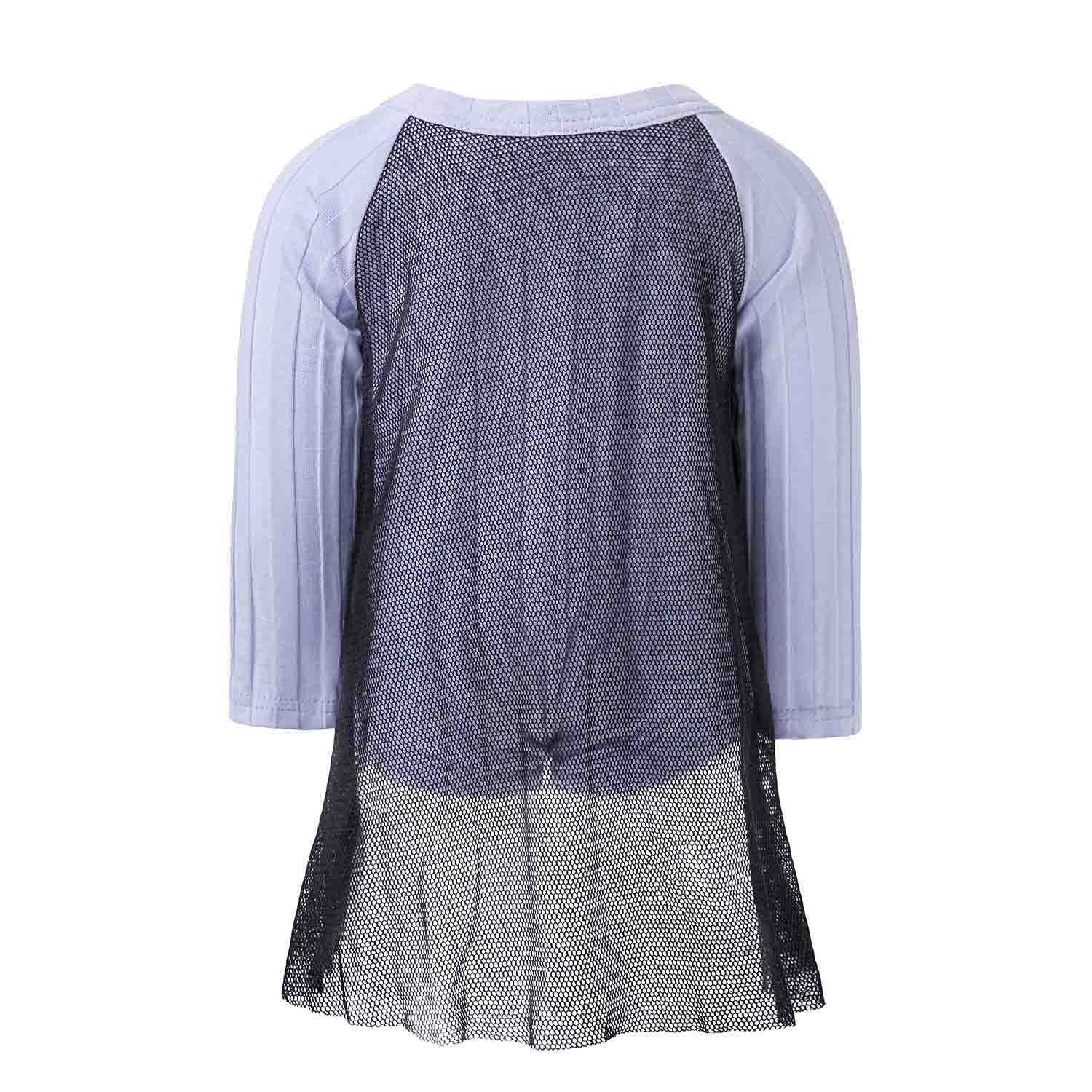 Lilac Baby Onesie with Mesh