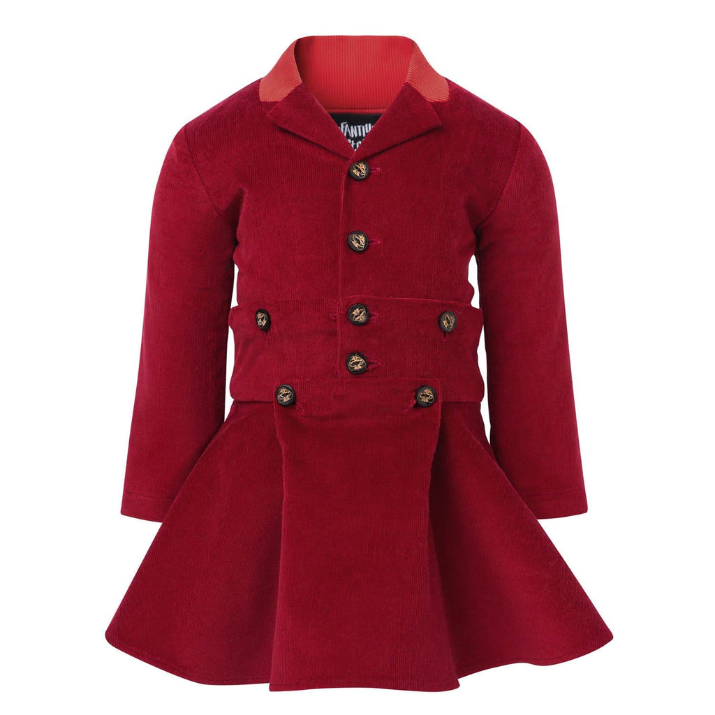 Red Velvet Baby Dress