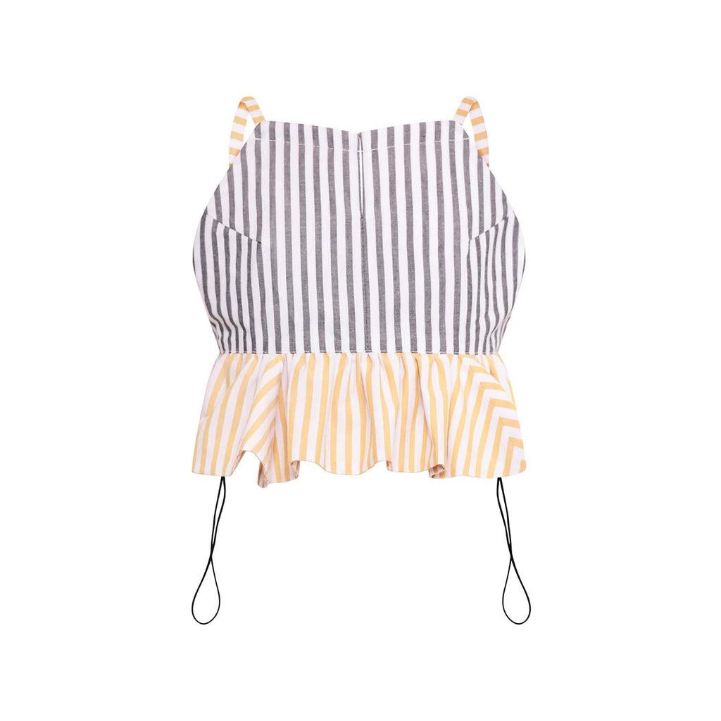Striped Crop Top