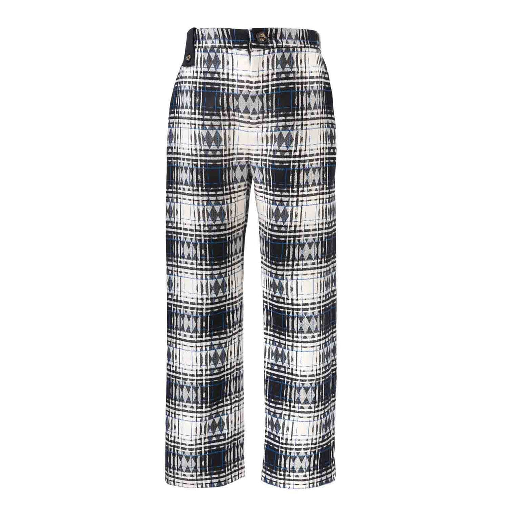 Tartan Cotton Weekend Pants