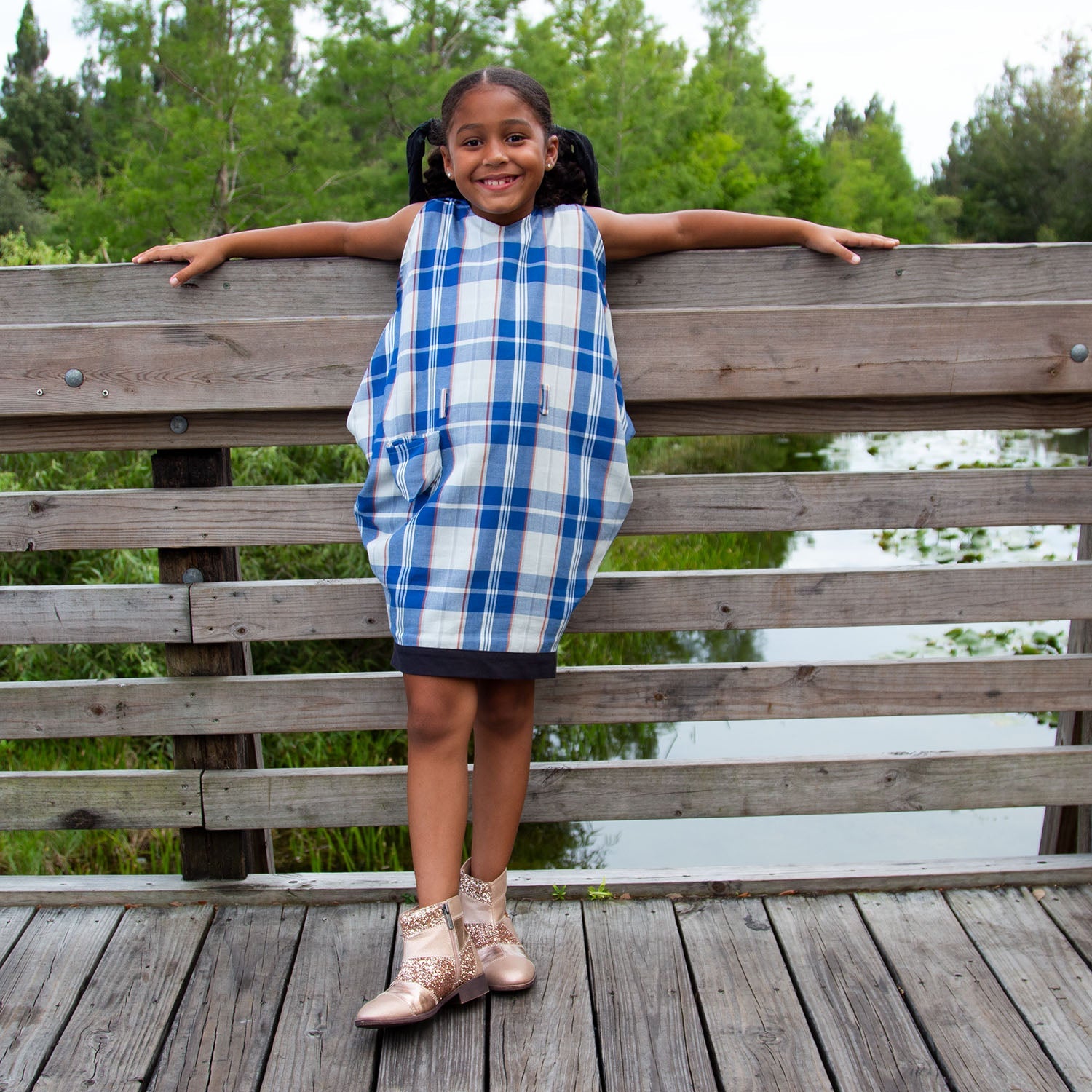 Womens Tartan Diamond Dress