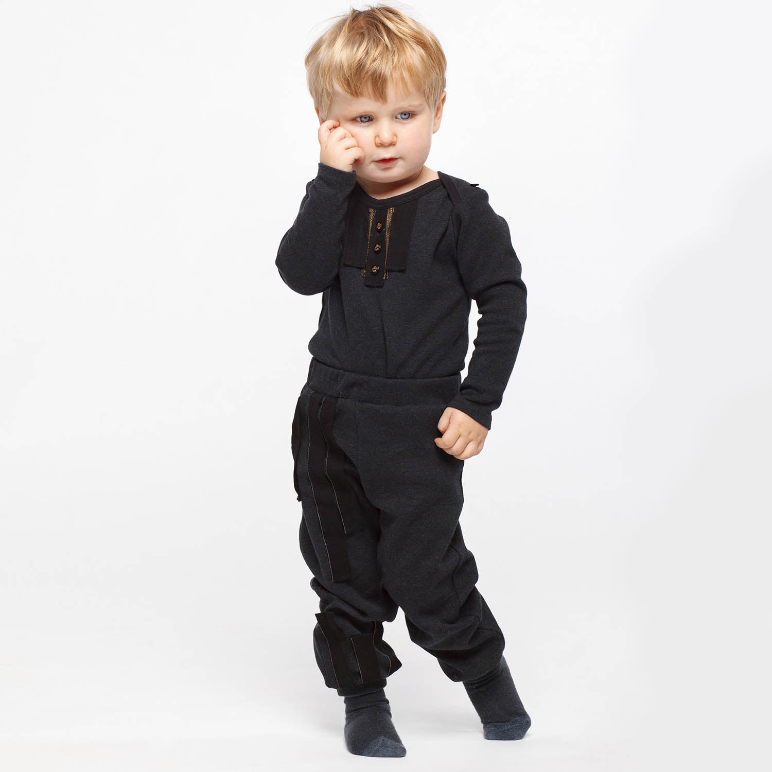 Boy Sweatpants with Trim