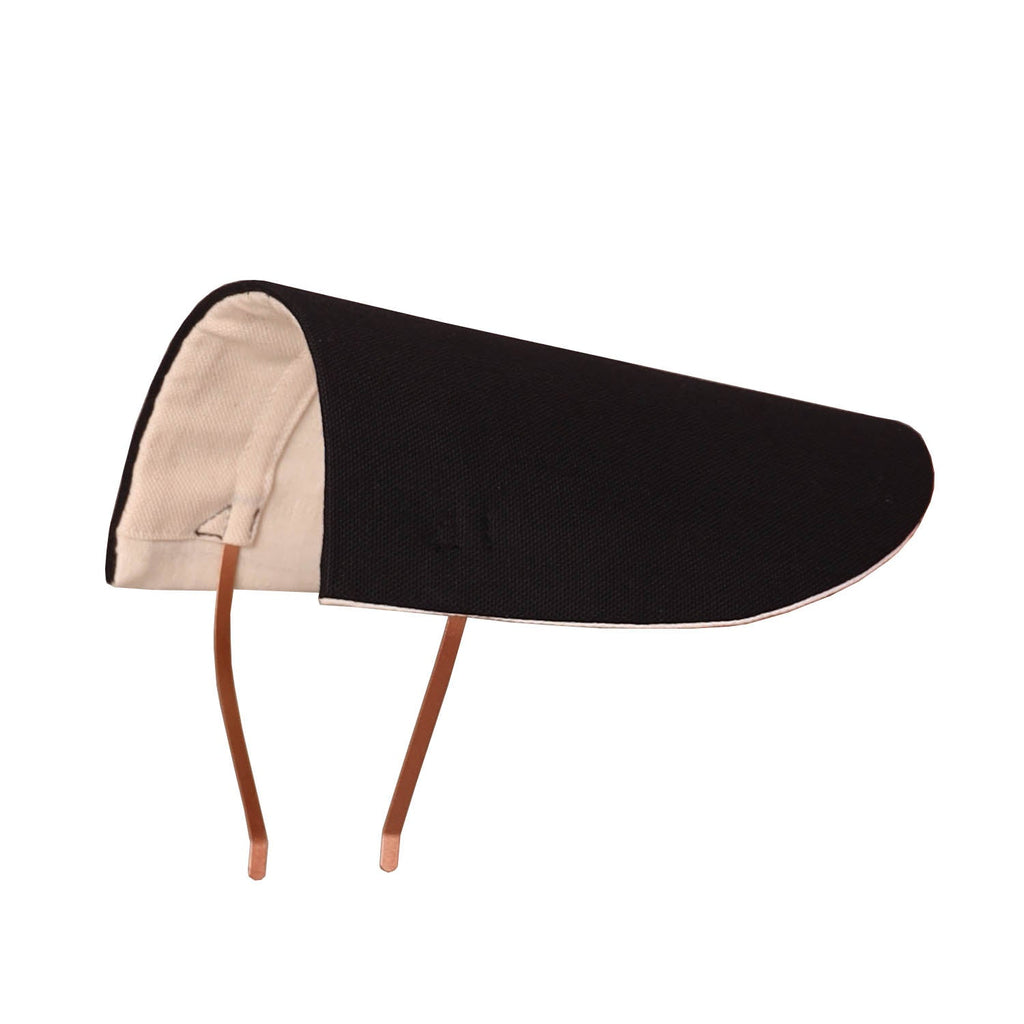 Black Cotton Cap