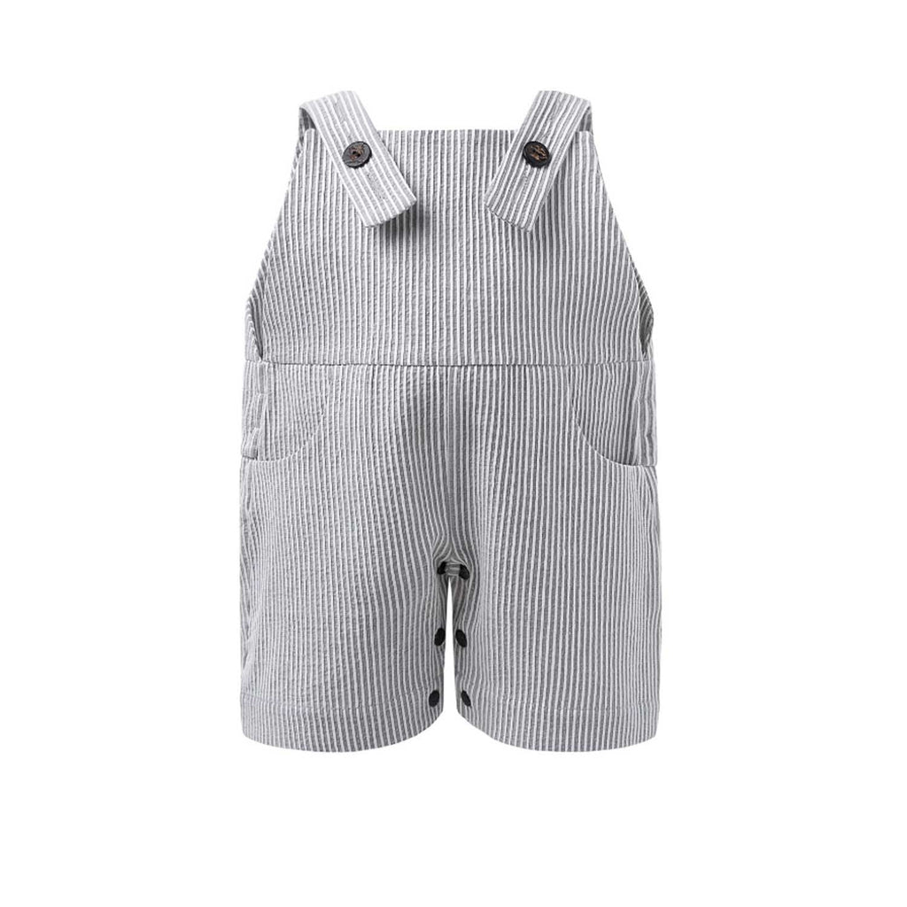 Stripe Bib Overalls