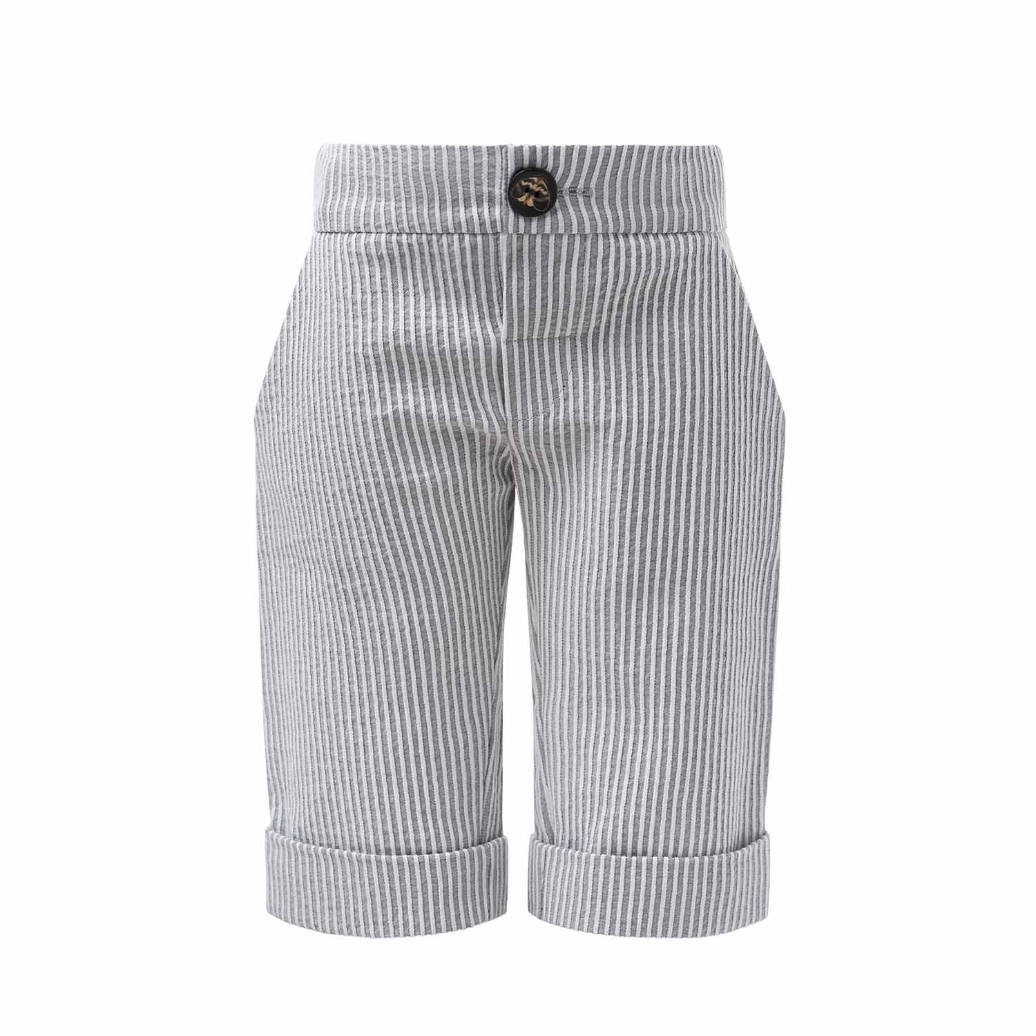 Striped Puffed Pants