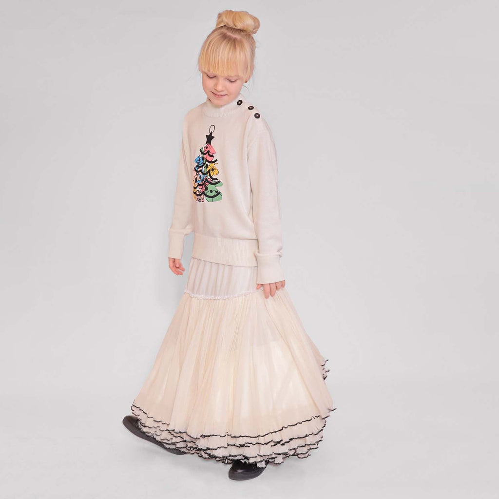 Organic Cotton Tulle Underskirt