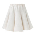 White Circle Skirt