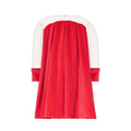 Baby Dress in White and Red