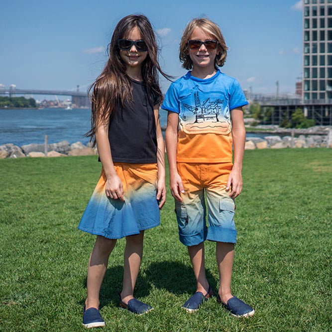 Dip Dye Cargo Shorts