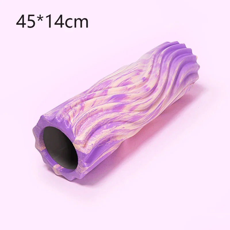 Iridescent Gradient Wave Foam Roller