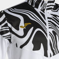 Lion II Elite training Tracksuit European Style Slim-Fit - White/Black - Joma