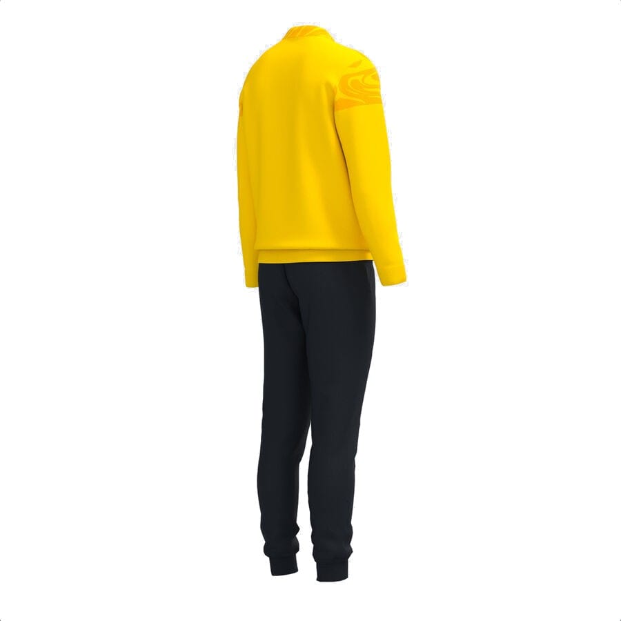 Lion II Elite training Tracksuit European Style Slim-Fit - yellow/black - Joma