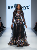 Long Black Evening Dress SOHO: Prêt-à-Porter Line BYMANYC ® New York