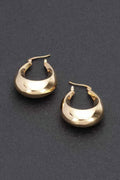 MIDNIGHT TRIBES Metal Vintage Hoop Earrings: BYMANYC ® New York