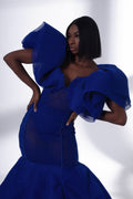 Puff Shoulder Dress