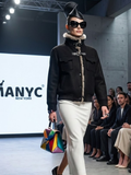 Nordic-Chic Shearling Bomber • MADISON New Collection BYMANYC ® New York