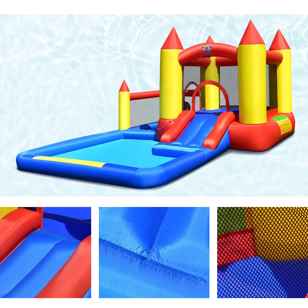 Zamek w Kształcie Inflatable Water Park
