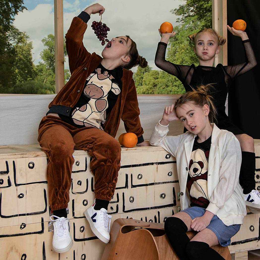 Kids Copper Velvet Hoodie