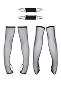 gloves CRD011 black Crossdresser - S/M