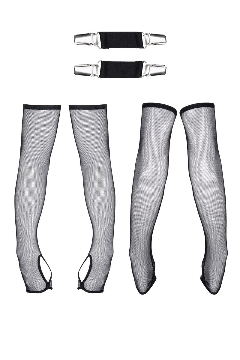 gloves CRD011 black Crossdresser - S/M