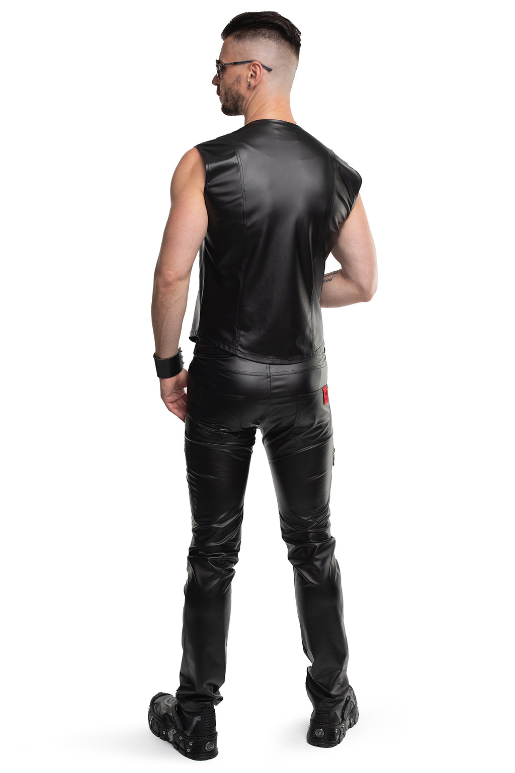 lange Herren Hose RMAmedeo001 schwarz - 2XL