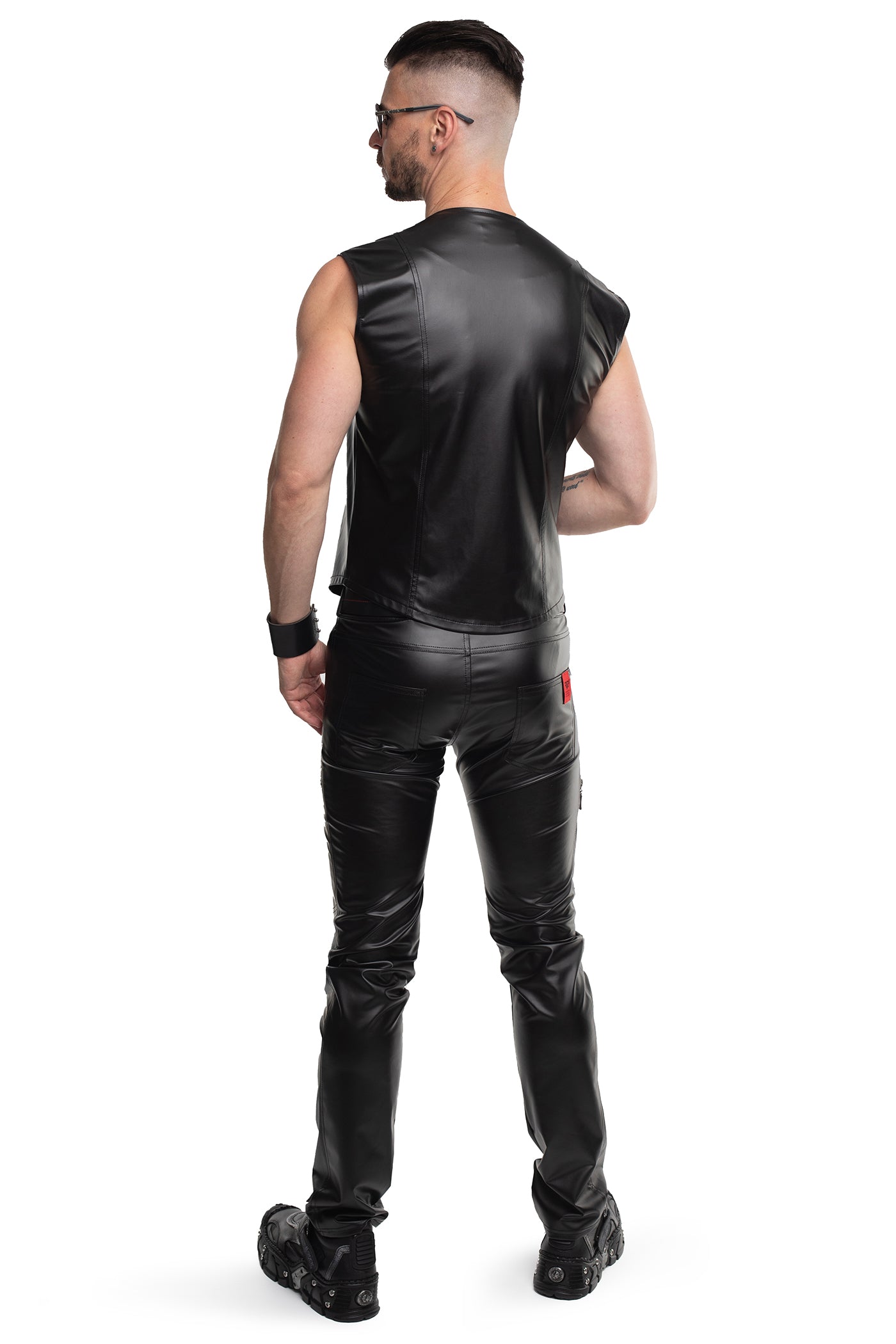 lange Herren Hose RMAmedeo001 schwarz - 2XL
