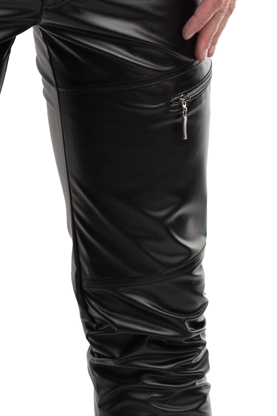 lange Herren Hose RMAmedeo001 schwarz - 2XL