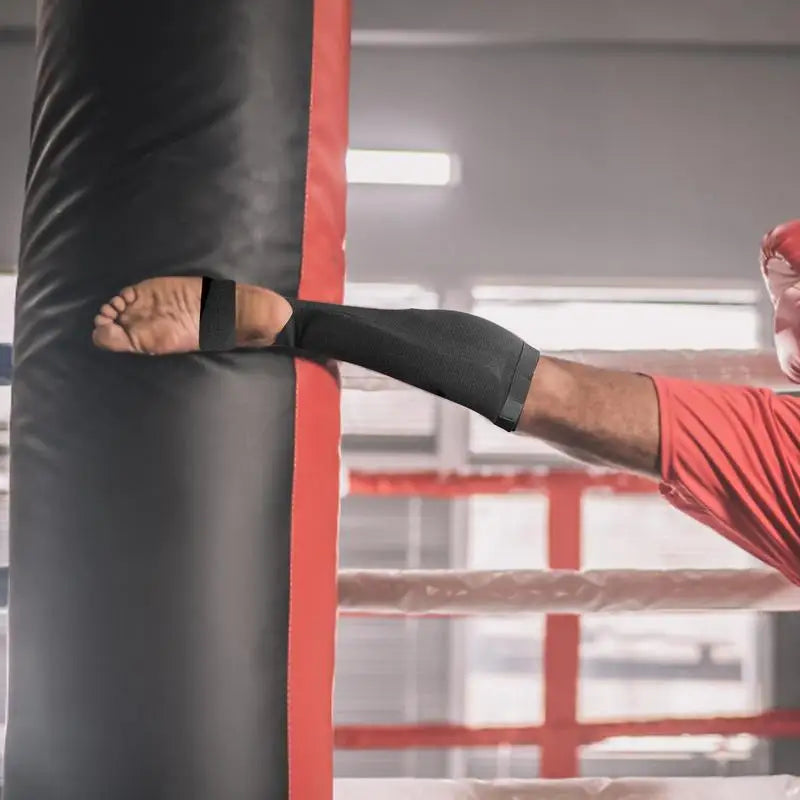Muay Thai & Kickboxing Shin Guards with Ankle Protection