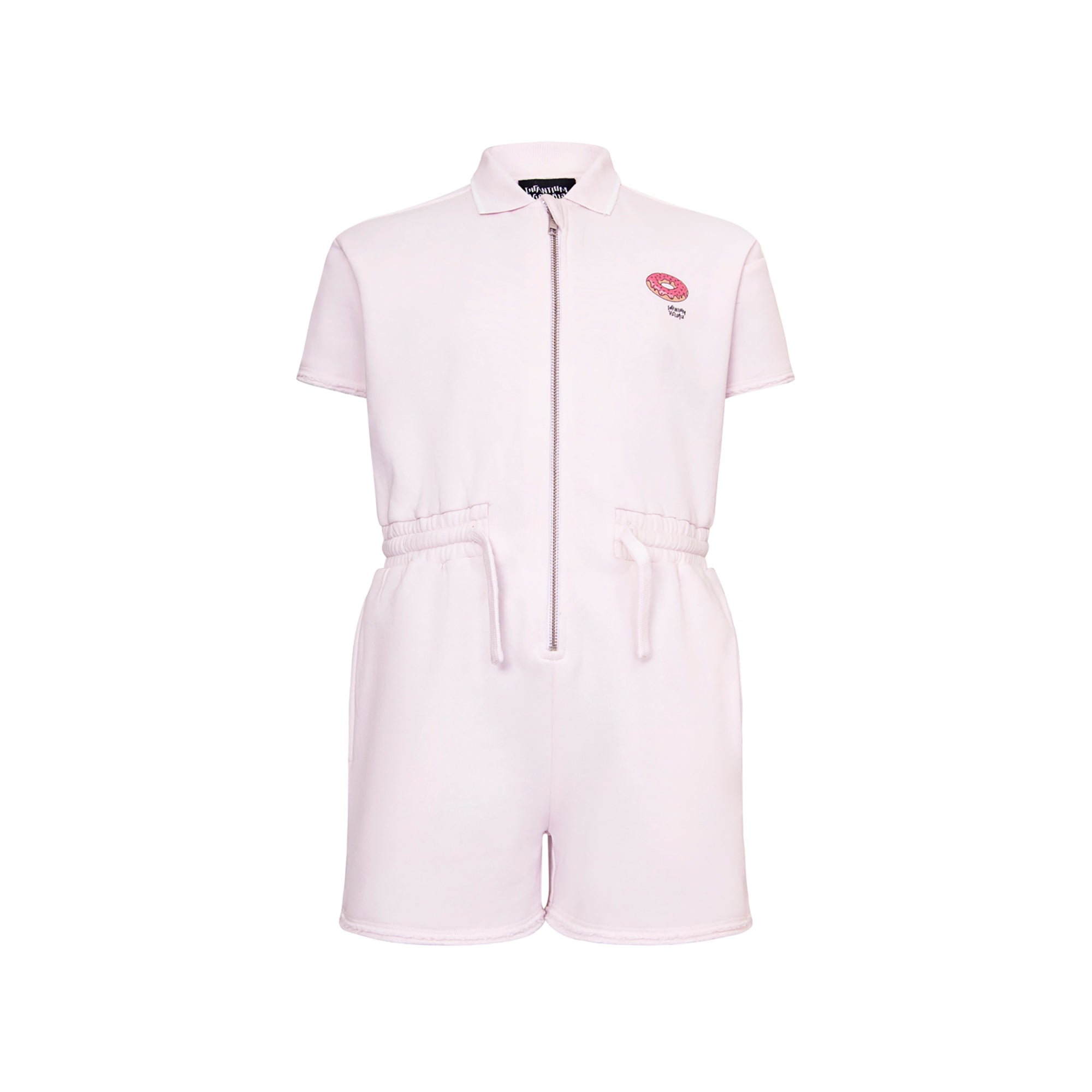 Pink Boys and Girls Jumpsuit