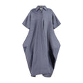 The Square Shirt-Dress — Navy Chambray