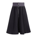 The Sweat Skirt — Lamp Black Cotonea