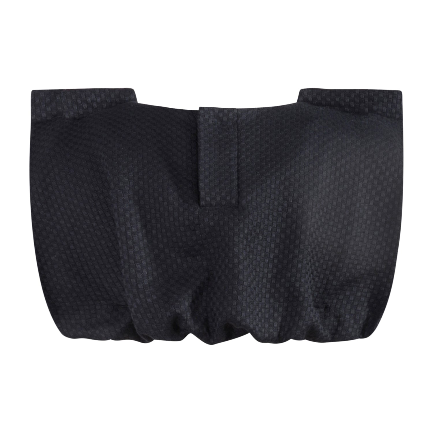 The Tiny Crop Top — Black Biostructure