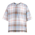 The Woven T-Shirt — Morgado Plaid